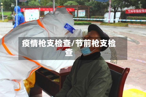 疫情枪支检查/节前枪支检查