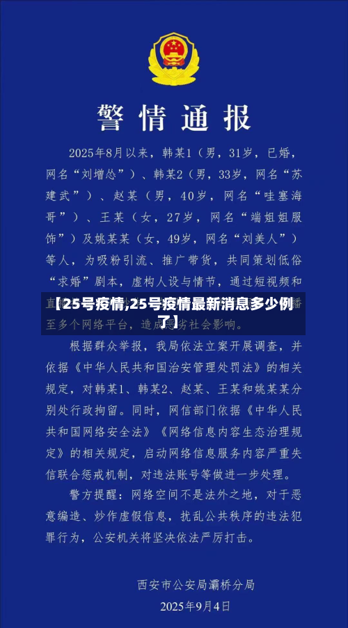 【25号疫情,25号疫情最新消息多少例了】