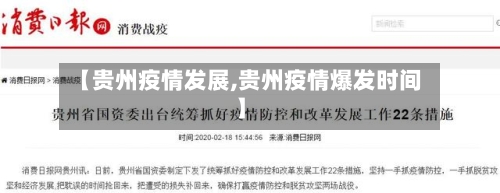 【贵州疫情发展,贵州疫情爆发时间】-第2张图片