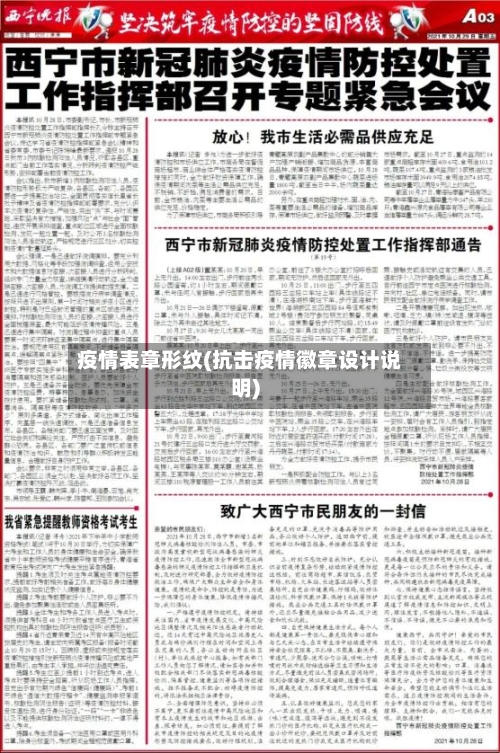 疫情表章形纹(抗击疫情徽章设计说明)-第2张图片