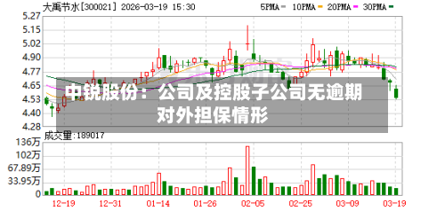 中锐股份：公司及控股子公司无逾期对外担保情形-第2张图片
