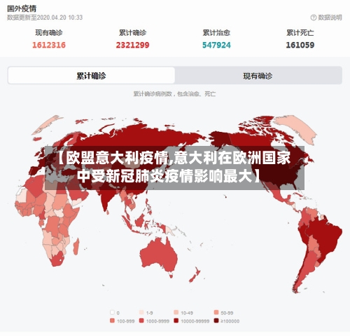 【欧盟意大利疫情,意大利在欧洲国家中受新冠肺炎疫情影响最大】