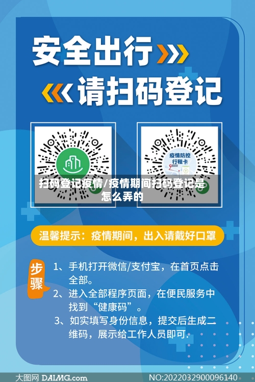 扫码登记疫情/疫情期间扫码登记是怎么弄的