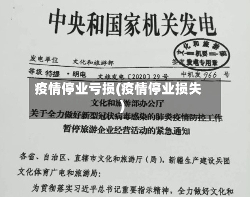 疫情停业亏损(疫情停业损失)-第2张图片