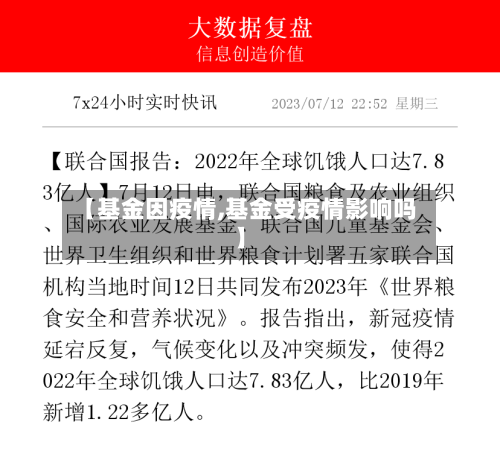 【基金因疫情,基金受疫情影响吗】-第2张图片