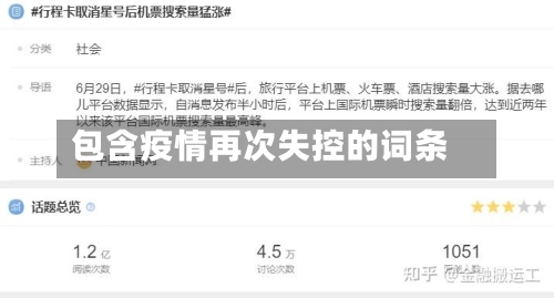 包含疫情再次失控的词条-第2张图片