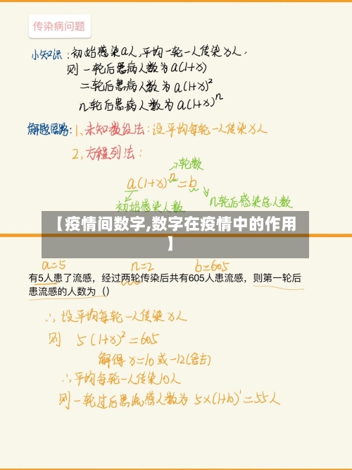 【疫情间数字,数字在疫情中的作用】-第3张图片
