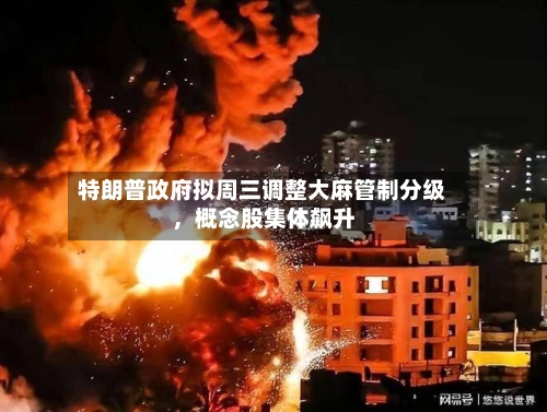 特朗普政府拟周三调整大麻管制分级，概念股集体飙升-第2张图片