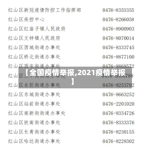 【全国疫情举报,2021疫情举报】