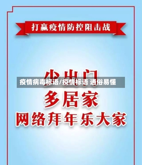 疫情病毒标语/疫情标语 通俗易懂