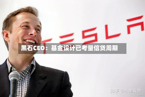 黑石CEO：基金设计已考量信贷周期-第2张图片