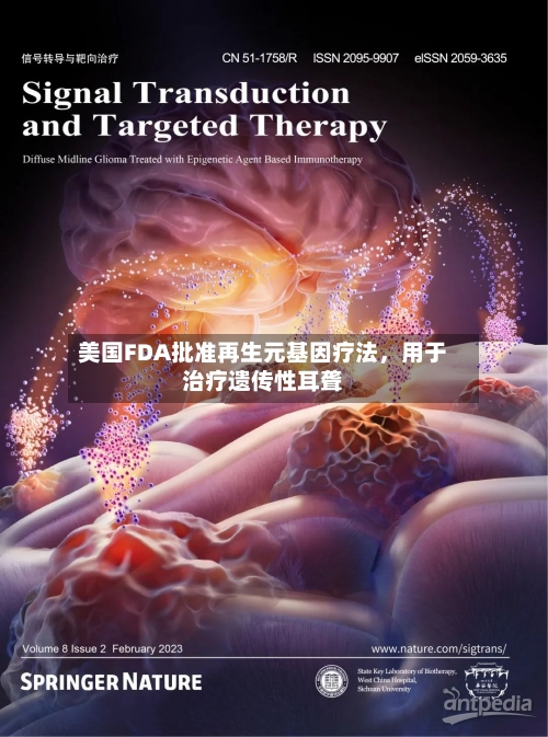 美国FDA批准再生元基因疗法，用于治疗遗传性耳聋