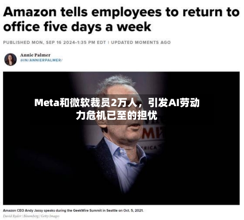 Meta和微软裁员2万人，引发AI劳动力危机已至的担忧-第2张图片