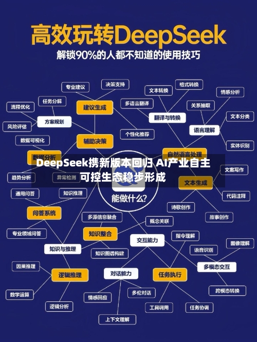 DeepSeek携新版本回归 AI产业自主可控生态稳步形成
