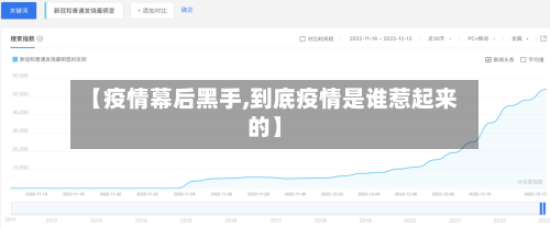 【疫情幕后黑手,到底疫情是谁惹起来的】-第2张图片