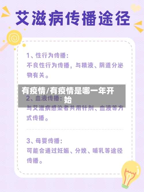 有疫情/有疫情是哪一年开始-第2张图片