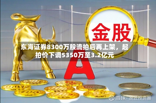 东海证券8300万股流拍后再上架，起拍价下调5350万至3.2亿元-第3张图片