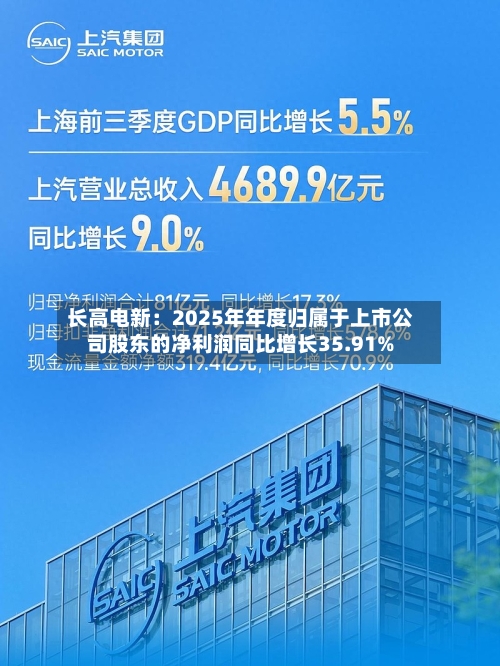 长高电新：2025年年度归属于上市公司股东的净利润同比增长35.91%-第2张图片