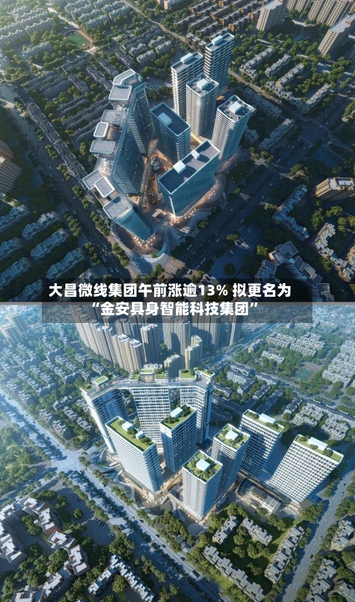大昌微线集团午前涨逾13% 拟更名为“金安具身智能科技集团”-第3张图片