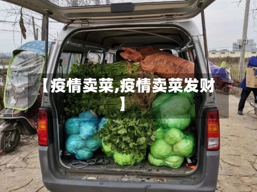 【疫情卖菜,疫情卖菜发财】-第2张图片