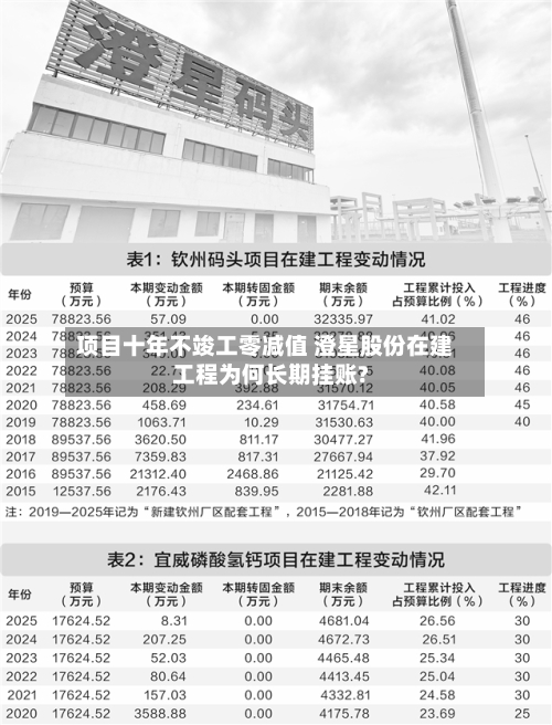 项目十年不竣工零减值 澄星股份在建工程为何长期挂账?-第2张图片