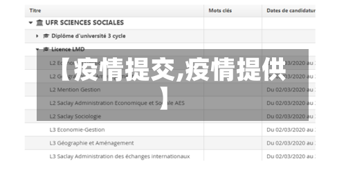 【疫情提交,疫情提供】-第3张图片
