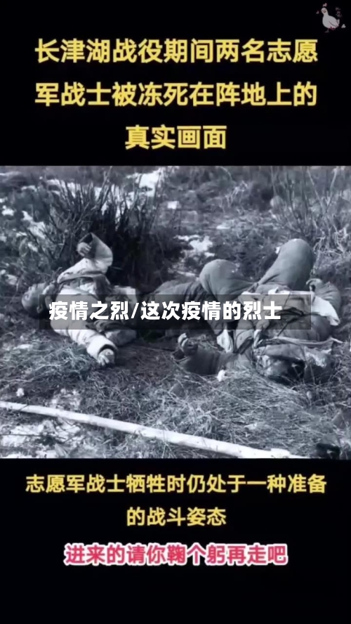 疫情之烈/这次疫情的烈士