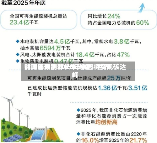 财政部原副部长朱光耀：世界能源署预测2028年中国将实现碳达峰