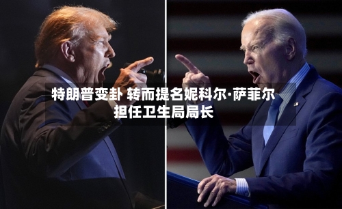 特朗普变卦 转而提名妮科尔·萨菲尔担任卫生局局长-第2张图片