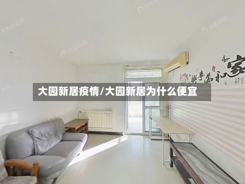 大园新居疫情/大园新居为什么便宜-第2张图片