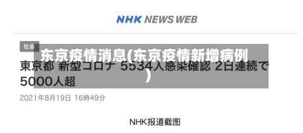 东京疫情消息(东京疫情新增病例)-第2张图片
