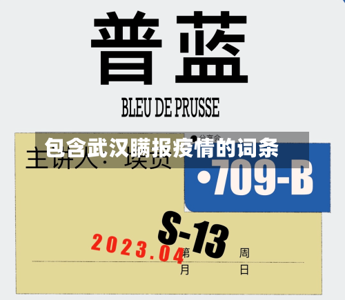 包含武汉瞒报疫情的词条-第2张图片