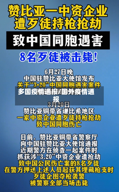 多国疫情通报/国外疫情通报